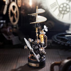 ROKR_Da_Vinci_Helicopter_Mechanical_3D_Puzzle_CGL01_8 مروحة دافنشي CGL01